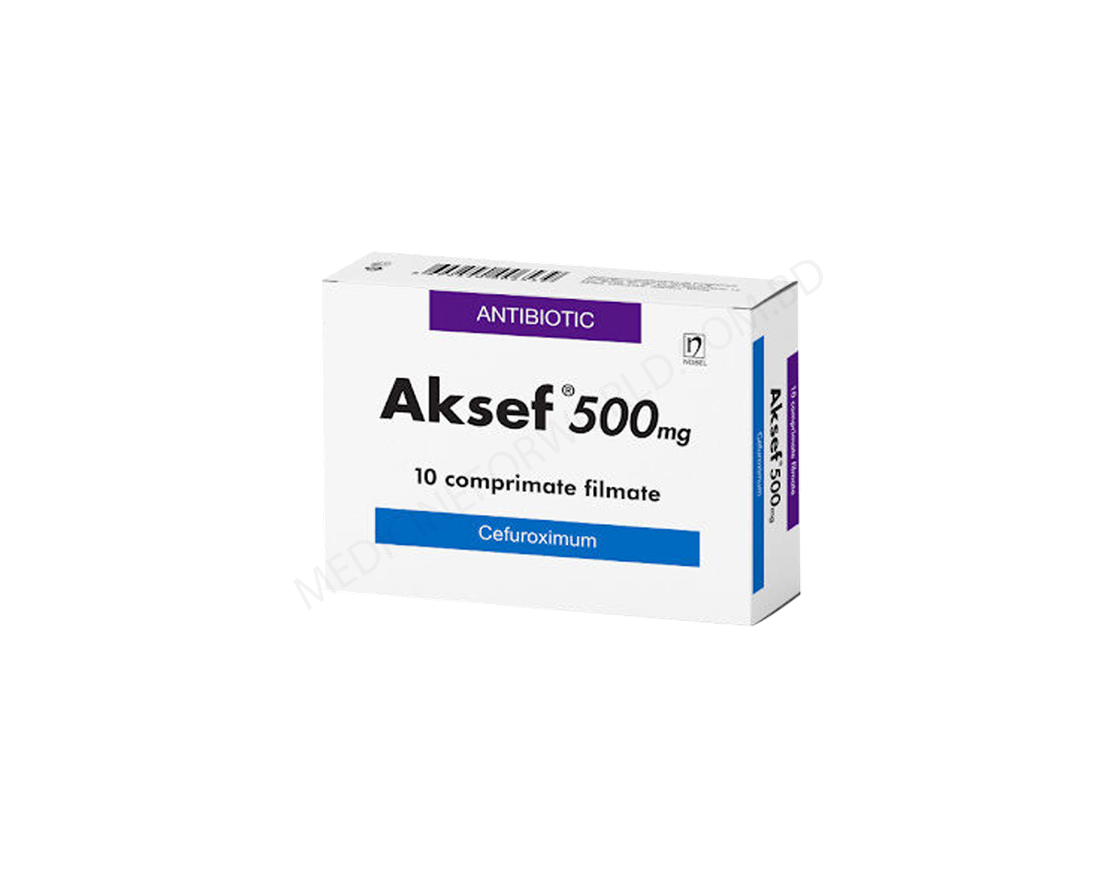 AKSEF- Родовое CEFUROXIME AXETIL- Nobel pharma