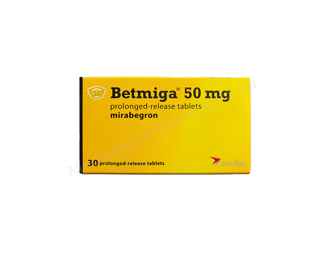 Betmiga- Родовое мирабегрон- Astellas Pharma