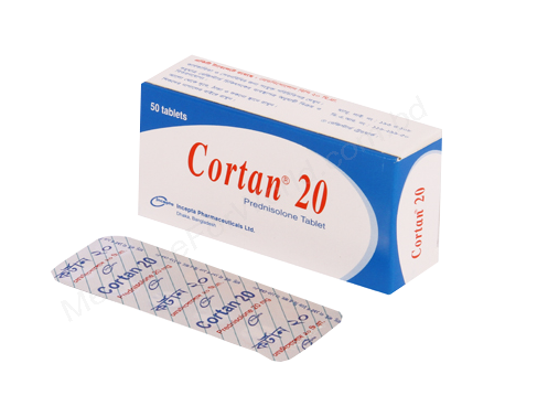Cortan- Generic Prednisolone- Incepta Pharma