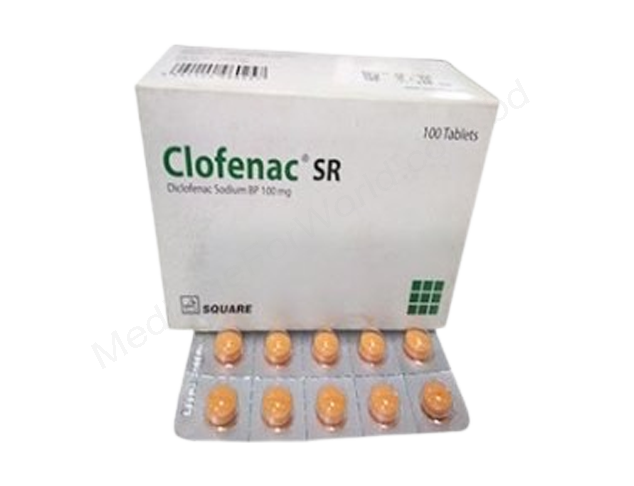 Clofenac Sr- Generic Diclofenac Sodium- Square Pharma