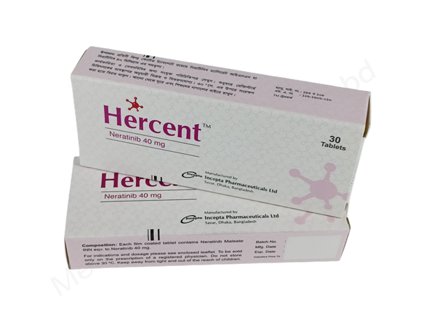 Hercent- 通用的 来那替尼- 孟家拉伊斯达制药