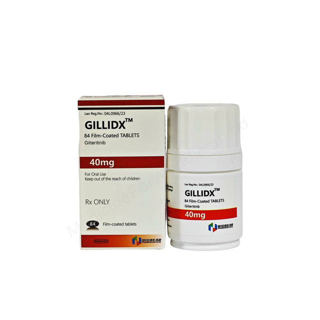 Gillidx- 通用的 Gilteritinib- Bigbear Pharma
