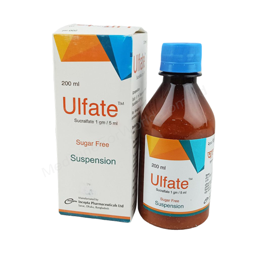 Ulfate- 通用的 Sucralfate- 孟家拉伊斯达制药