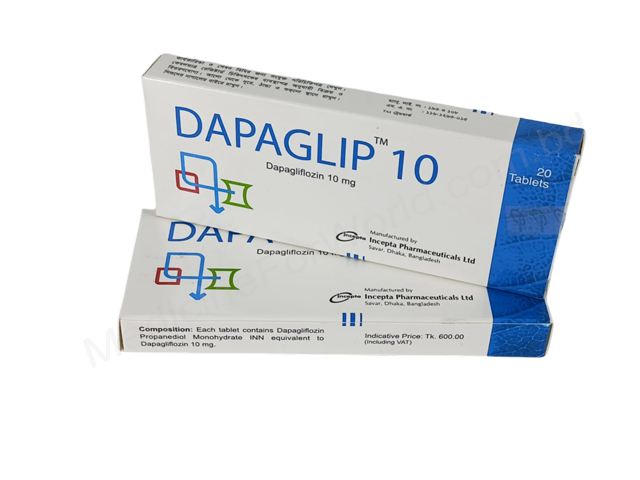 Dapaglip- Generic Dapagliflozin- Incepta Pharma