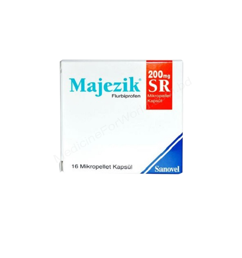 MAJEZIK SR- 通用的 FLURBIPROFEN- Sanovel pharma