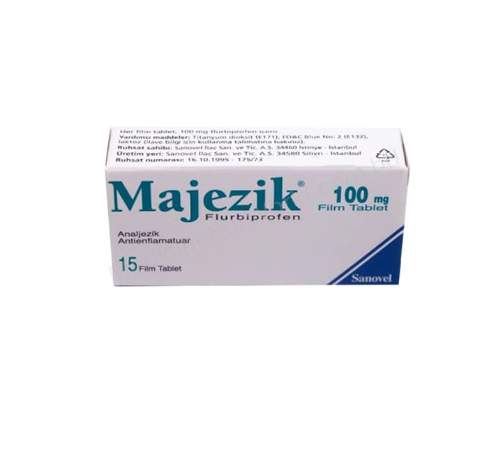 MAJEZIK- 通用的 FLURBIPROFEN- Sanovel pharma