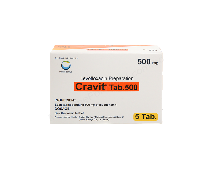 CRAVIT- 通用的 LEVOFLOXACIN- Teva Pharma