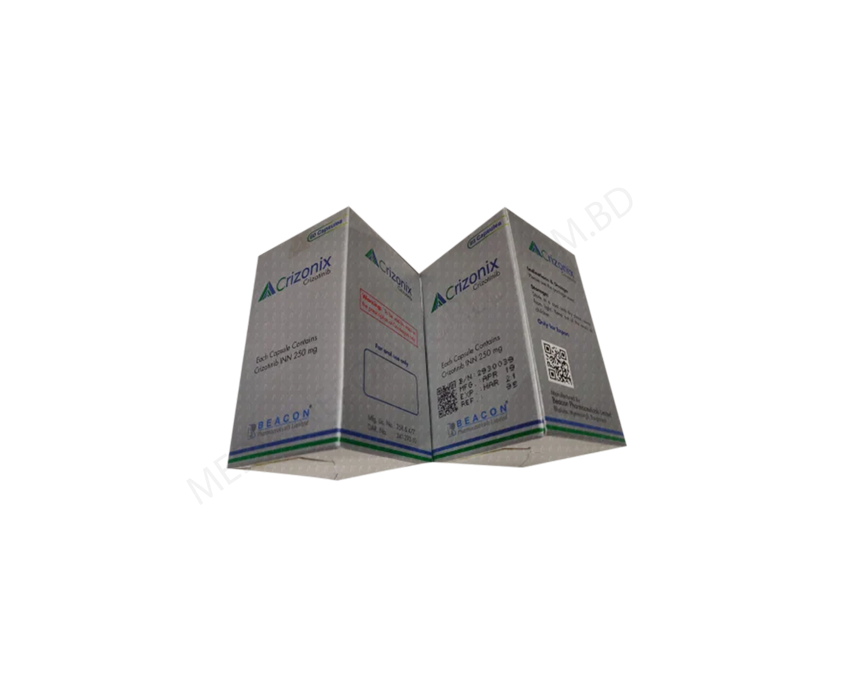 Crizonix- Generic Crizotinib- Beacon pharma